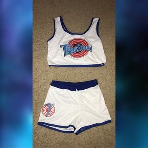 Space Jam Tune Squad Ladies Set Jersey Costume